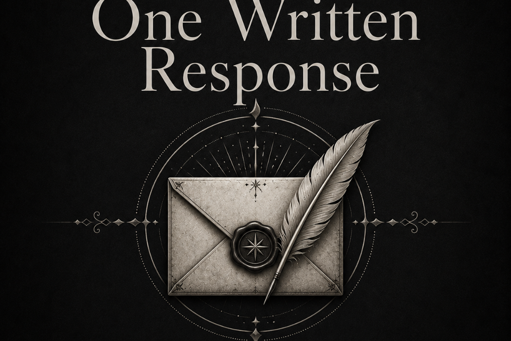 One Written Response
